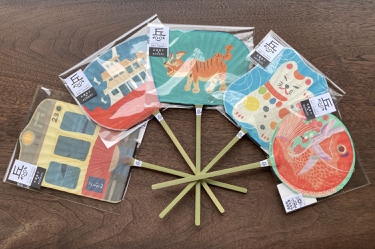 丸亀竹うちわの『サヌキモノウチワ』入荷しました！